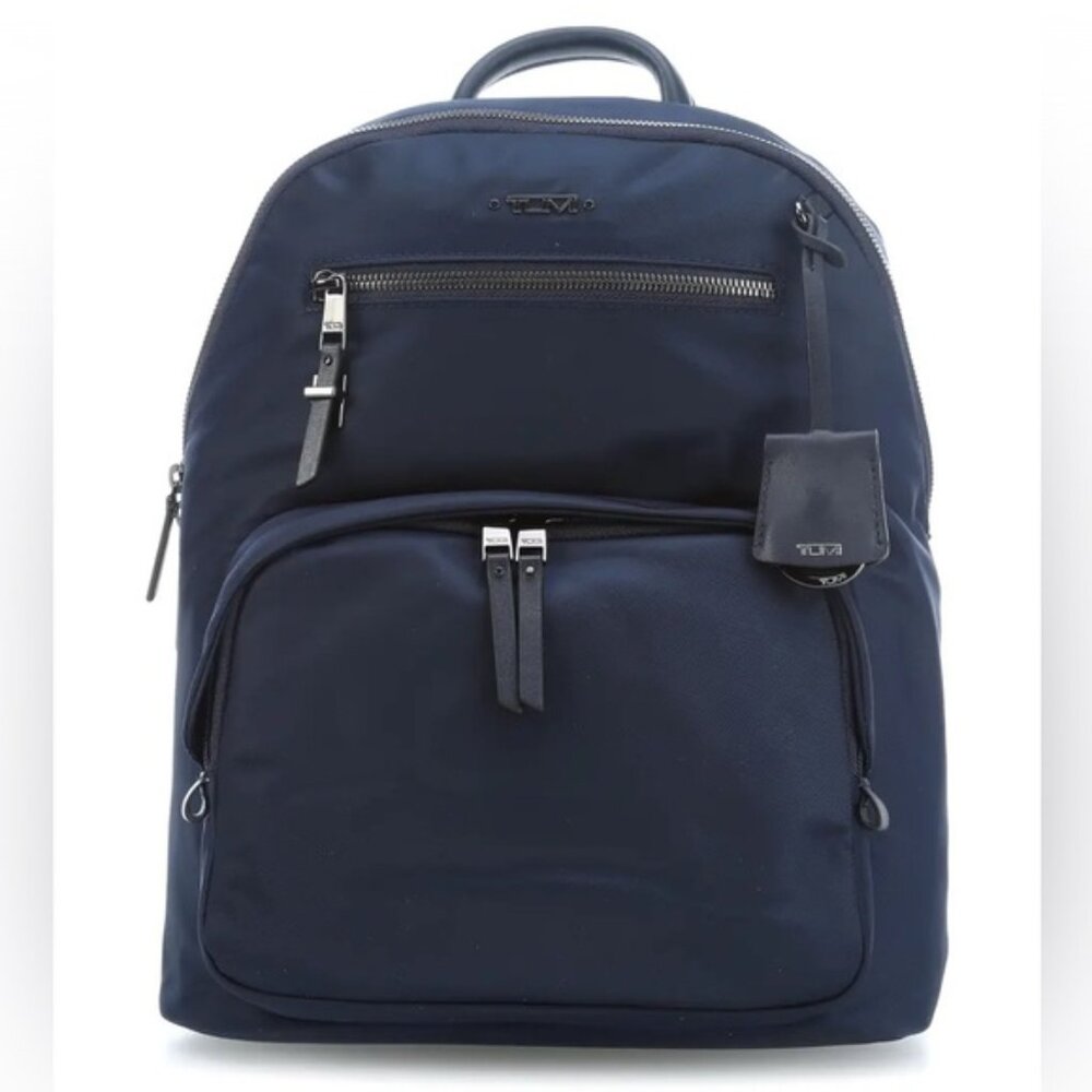 TUMI Voyageur Hagen Backpack 12" - Navy Nylon
